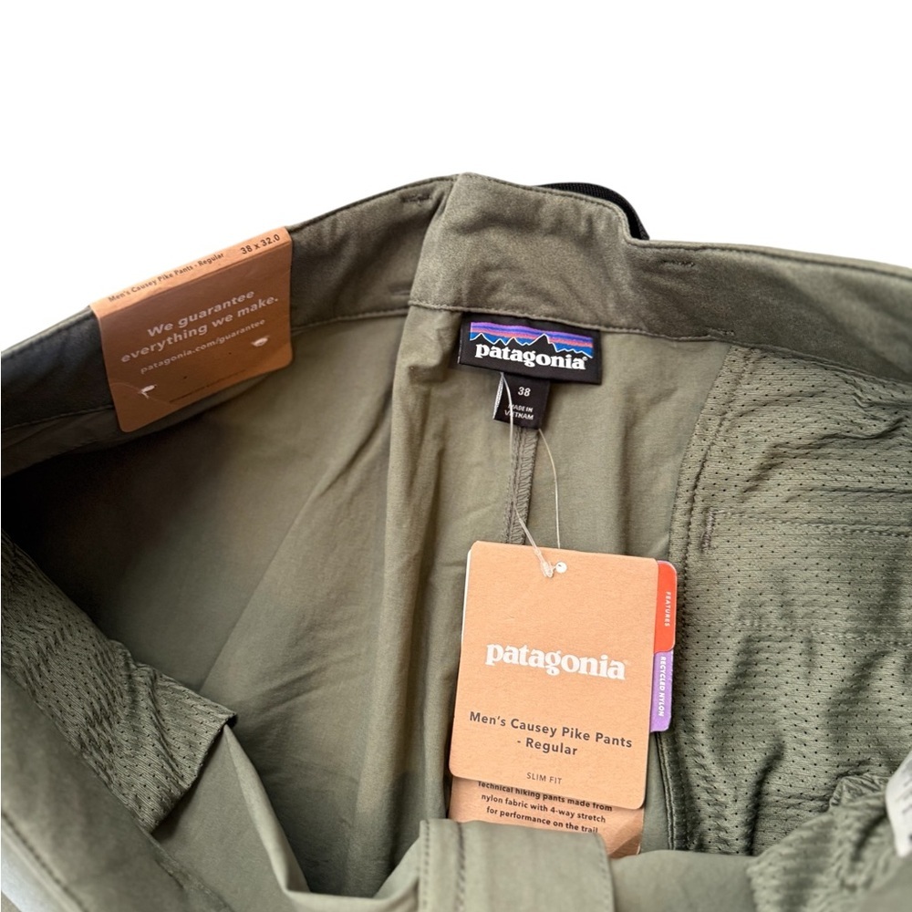 Patagonia Men's Olive Cargo Pants - Picture 2 of 7
